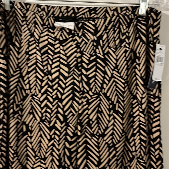 AB Studio pull on black patterned pants - Picture 7 of 7